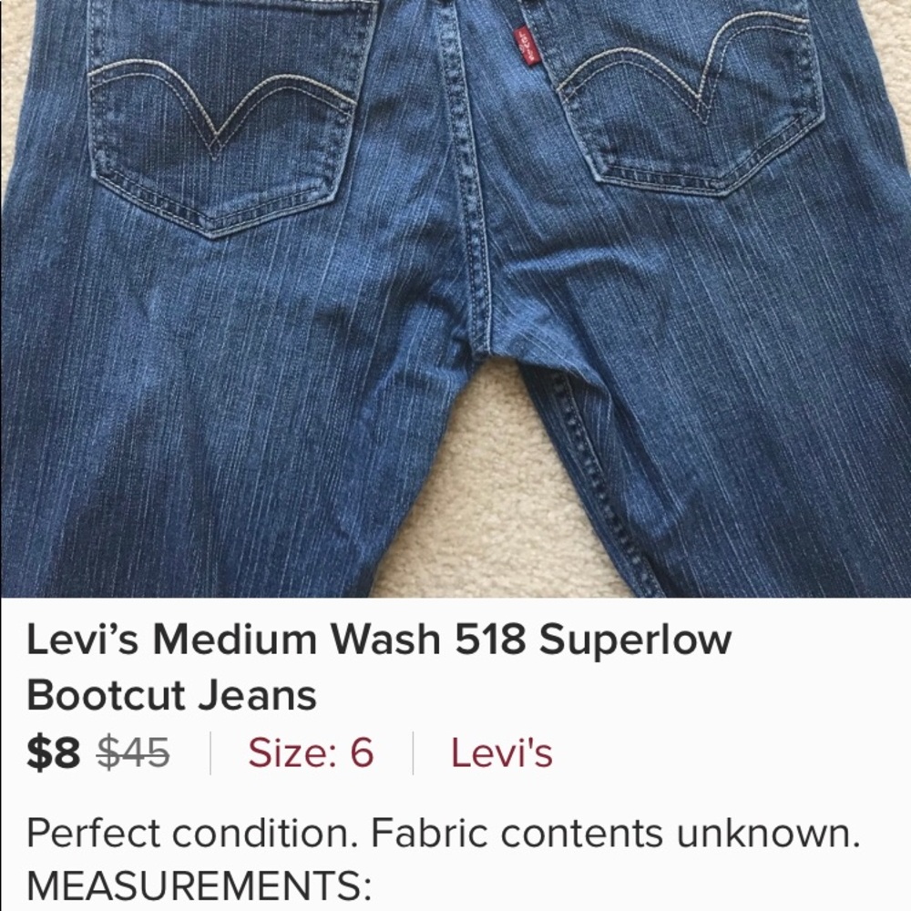 Re-poshing.  Don’t fit.  These are in great shape.
